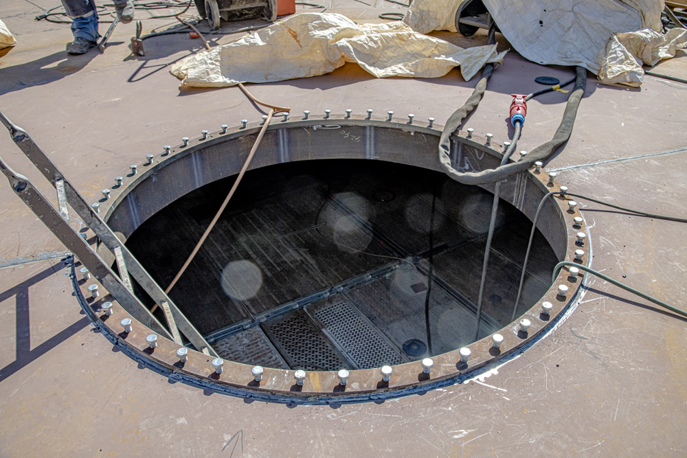 Referenz Frankfurt-Main-Tanklager