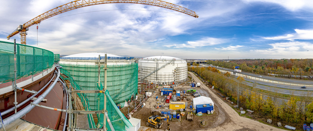 Referenz Frankfurt-Main-Tanklager