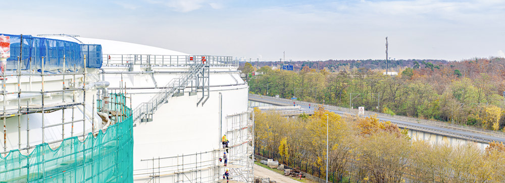 Referenz Frankfurt-Main-Tanklager